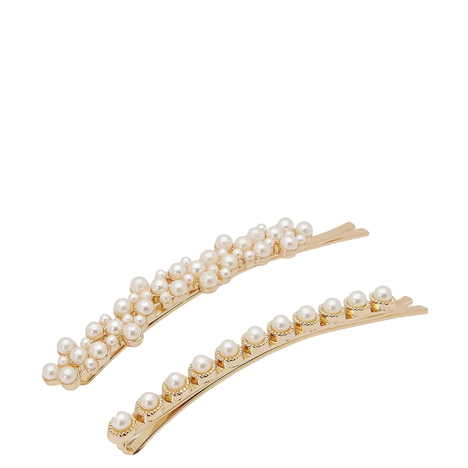 L Erickson Vintage Long Pearl Bobby 2pk 1 L Erickson Vintage Long Pearl Bobby 2pk