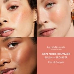 Bare Minerals Gen Nude Blonzer 12 Bare Minerals Gen Nude Blonzer -Care Product Store Bare Minerals Gen Nude Blonzer Kiss of Copper On Face