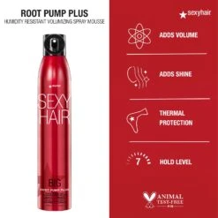 Big Sexy Hair Root Pump Plus -Care Product Store Big Sexy Hair Root Pump Plus Features