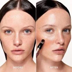 By Terry Brightening CC Liquid Blush -Care Product Store By Terry Brightening CC Liquid Blush Sunny Glow Before After