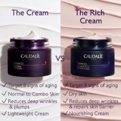 Caudalie Premier Cru The Rich Cream -Care Product Store Caudalie Premier Cru Cream vs The Rich Cream