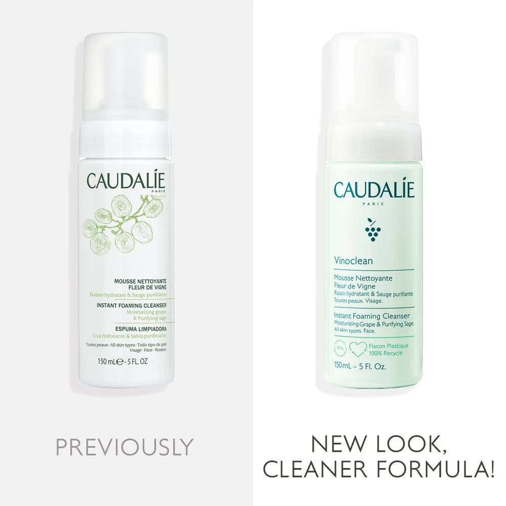 Caudalie Vinoclean Instant Foaming Cleanser 3 Caudalie Vinoclean Instant Foaming Cleanser - Image 3