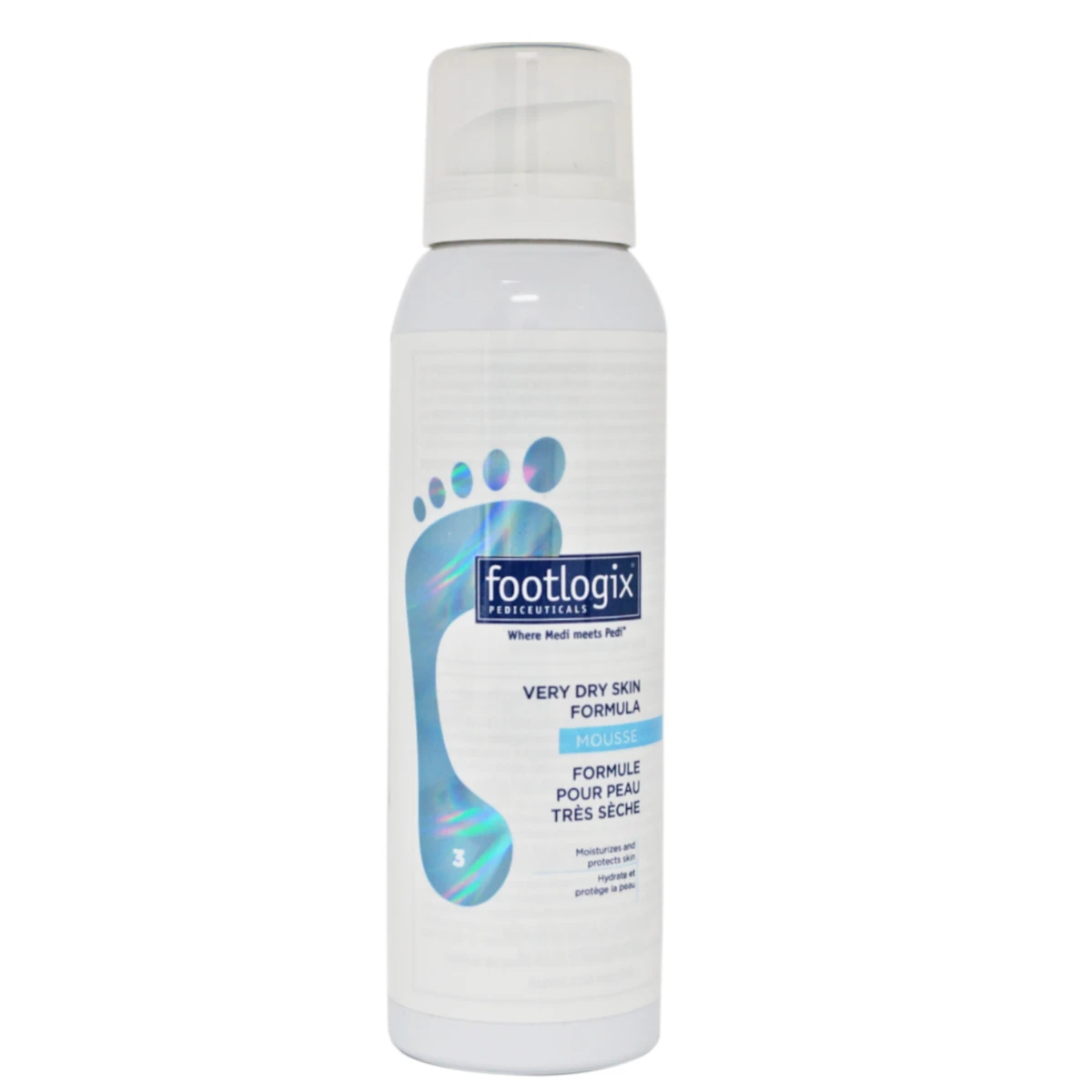Footlogix Very Dry Skin Formula Mousse 1 Footlogix Very Dry Skin Formula Mousse