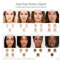 Jane Iredale Pure Pressed Base Mineral Foundation SPF 20/15 Refill -Care Product Store Jane Iredale Pure Pressed Base Mineral Foundation SPF 20 15 Refill Swatch Guide