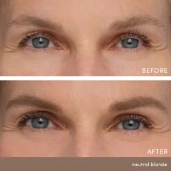 Jane Iredale PureBrow Shaping Pencil -Care Product Store Jane Iredale PureBrow Shaping Pencil Neutral Blonde Before After