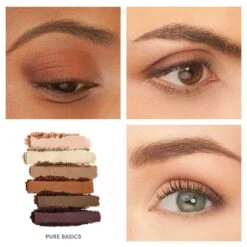 Jane Iredale PurePressed Eye Shadow Palette -Care Product Store Jane Iredale PurePressed Eye Shadow Palette Pure Basics On Eyes