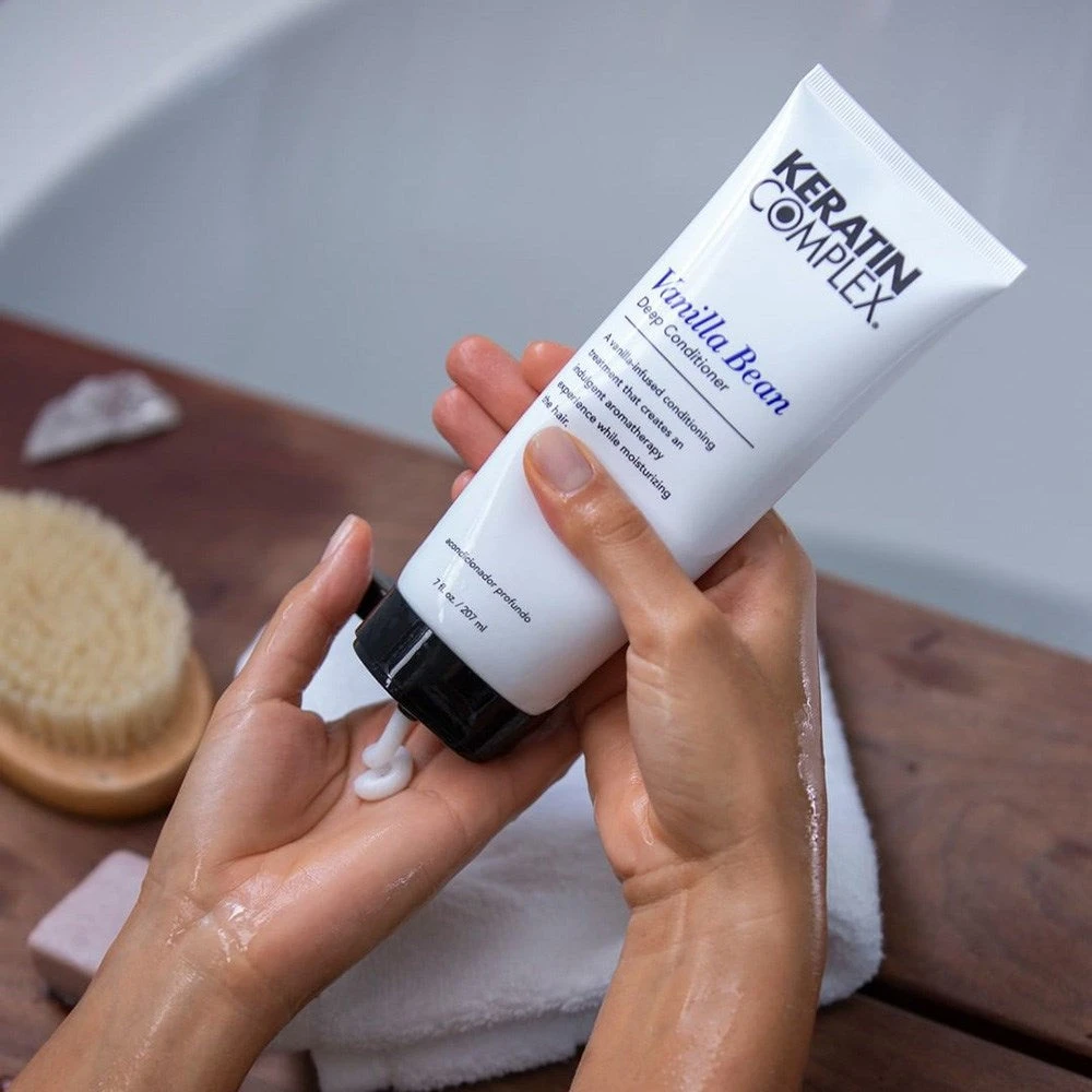 Keratin Complex Vanilla Bean Deep Conditioner 2 Keratin Complex Vanilla Bean Deep Conditioner - Image 2