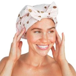 Kitsch Elevated Shower Cap 11 Kitsch Elevated Shower Cap -Care Product Store Kitsch Elevated Shower Cap Blush Dot 2