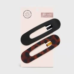 Kitsch Flat Lay Claw Clip 7 Kitsch Flat Lay Claw Clip -Care Product Store Kitsch Flat Lay Claw Clip Black Tort 2