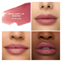 Laura Mercier Petal Soft Lipstick Crayon -Care Product Store Laura Mercier Petal Soft Lipstick Crayon Elodie On Lips