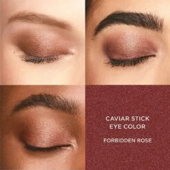 Laura Mercier Roseglow Caviar Stick Eye Color -Care Product Store Laura Mercier Roseglow Caviar Stick Eye Color Forbidden Rose On Eyes