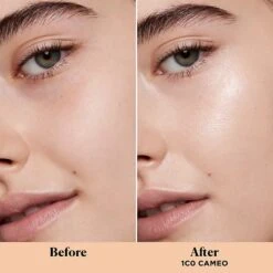 Laura Mercier Tinted Moisturizer Light Revealer SPF 25 -Care Product Store Laura Mercier Tinted Moisturizer Light Revealer SPF 25 1C0 Cameo Before After