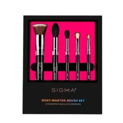 Sigma Most Wanted Brush Set 7 Sigma Most Wanted Brush Set -Care Product Store MWS001 MostWantedSet Packaging