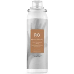 R+Co Bright Shadows Root Touch-Up Spray -Care Product Store R Co Bright Shadows Root Touch Up Spray Light Brown