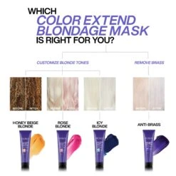 Redken Color Extend Blondage Icy Blonde Color Depositing Mask 7 Redken Color Extend Blondage Icy Blonde Color Depositing Mask -Care Product Store Redken Color Extend Blondage Icy Blonde Color Depositing Mask 4