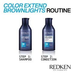 Redken Color Extend Brownlights Sulfate-Free Blue Shampoo -Care Product Store Redken Color Extend Brownlights Sulfate Free Blue Shampoo 3