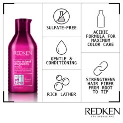 Redken Color Extend Magnetics Sulfate-Free Shampoo -Care Product Store Redken Color Extend Magnetics Sulfate Free Shampoo 10.1 oz 3