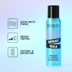 Redken Spray Wax -Care Product Store Redken Spray Wax Features