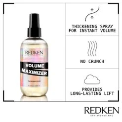 Redken Volume Maximizer Thickening Spray -Care Product Store Redken Volume Maximizer Thickening Spray 4