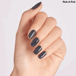 OPI Nail Lacquers - Blacks, Whites, Greys & Silvers -Care Product Store Rub A Pub on nails