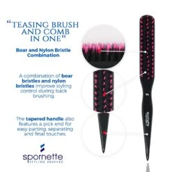 Spornette Little Wonder Teasing Brush -Care Product Store SpornetteLittleWonderTeasingBrush 1