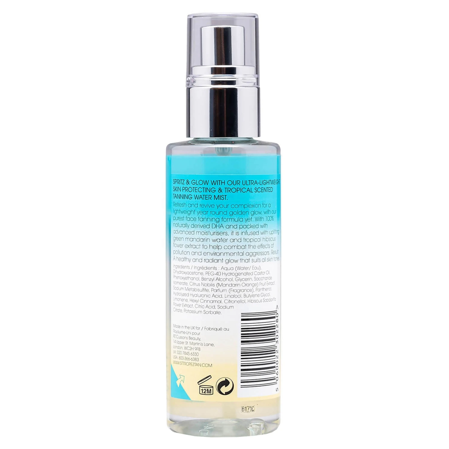 St. Tropez Self Tan Purity Bronzing Water Face Mist 3 St. Tropez Self Tan Purity Bronzing Water Face Mist - Image 3
