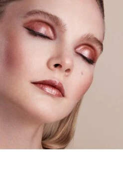 Stila Trifecta Metallica Lip, Eye & Cheek Stick -Care Product Store StilaTrifecta Metallica Lip Eye Cheek Stick Lifestyle RoseGold