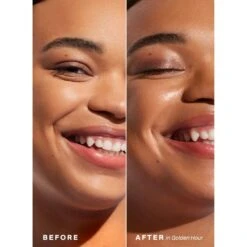 Supergoop! Glowscreen SPF 40 -Care Product Store Supergoop Glowscreen Golden Hour SPF 40 Before After