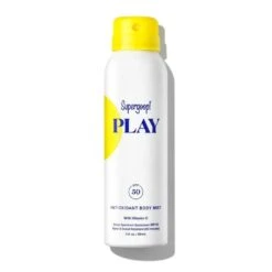 Supergoop! PLAY Antioxidant Body Mist SPF 50 With Vitamin C -Care Product Store Supergoop PLAY Antioxidant Body Mist SPF 50 with Vitamin C 3oz