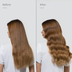 T3 Singlepass Wave 1 1/4" - 3/4" Professional Styling Wand -Care Product Store T3 Singlepass Wave Professional Styling Wand Before After