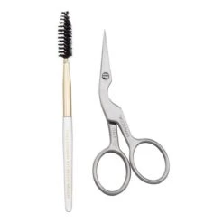 Tweezerman Studio Collection Brow Shaping Scissors & Brush