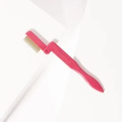Tweezerman Studio Collection Folding Ilashcomb -Care Product Store TweezermanStudioCollectionFoldingilashcomb Pink 1