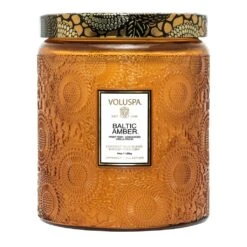 Voluspa Baltic Amber Luxe Jar Candle