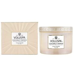 Voluspa Boxed Corta Maison Candle Coconut Papaya -Care Product Store Voluspa Boxed Corta Maison Candle Coconut Papaya 3