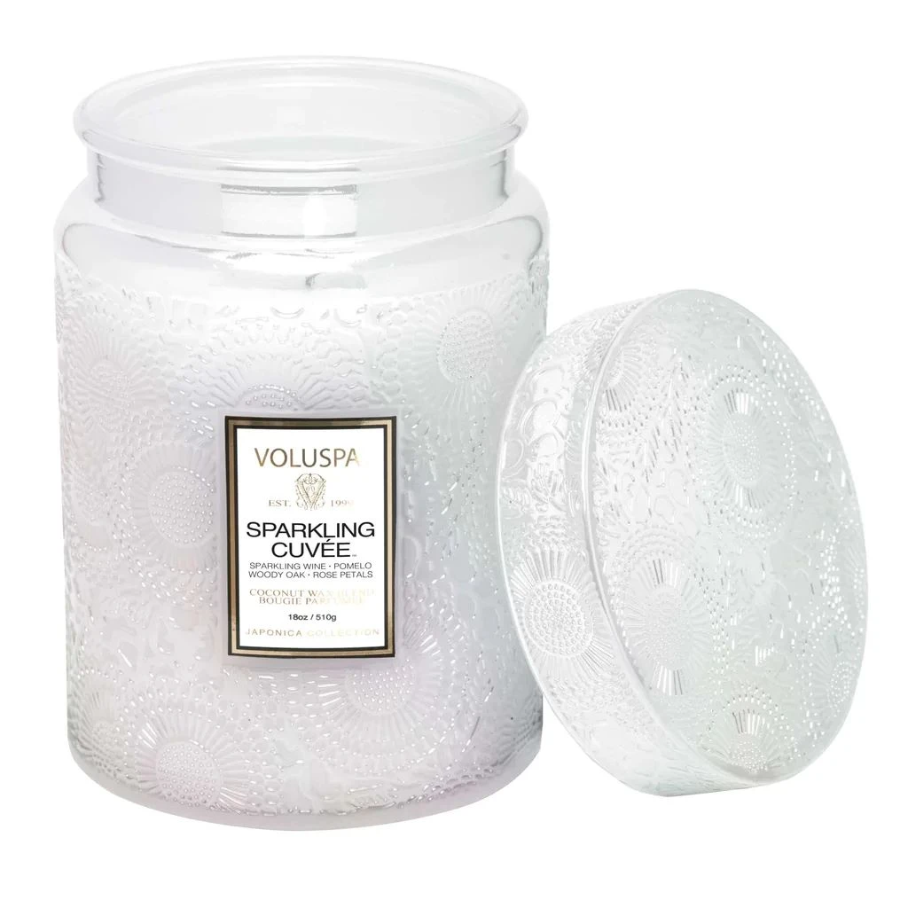 Voluspa Sparkling Cuvee Large Jar Candle 3 Voluspa Sparkling Cuvee Large Jar Candle - Image 3