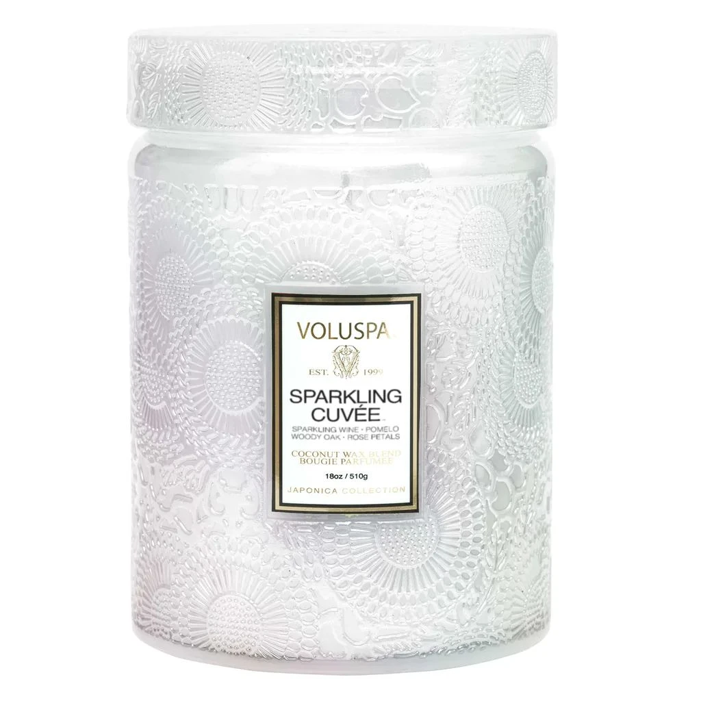 Voluspa Sparkling Cuvee Large Jar Candle 1 Voluspa Sparkling Cuvee Large Jar Candle