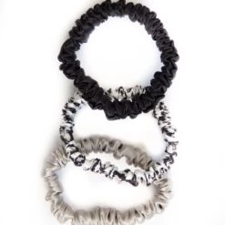 Waves By Sara J Silk Scrunchies -Care Product Store Waves by sara j snowman pack