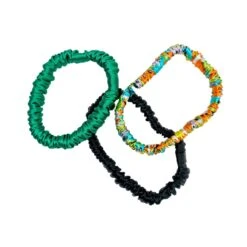 Waves By Sara J Silk Scrunchies -Care Product Store Waves by sara j summer beach pack