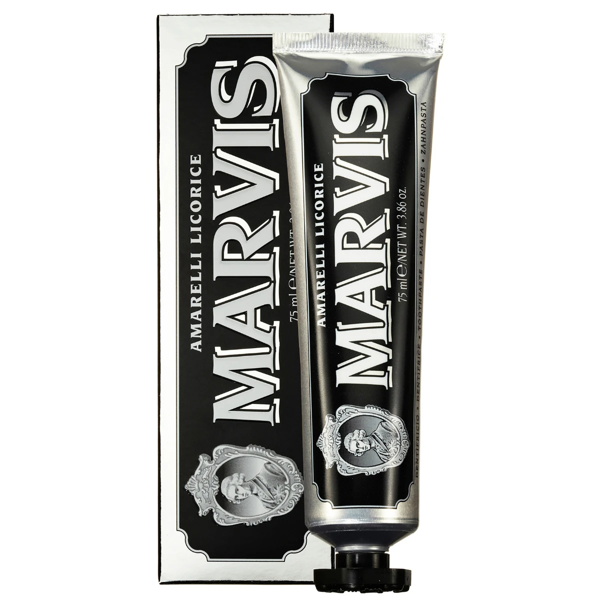 Marvis Toothpaste Amarelli Licorice 3 Marvis Toothpaste Amarelli Licorice - Image 3