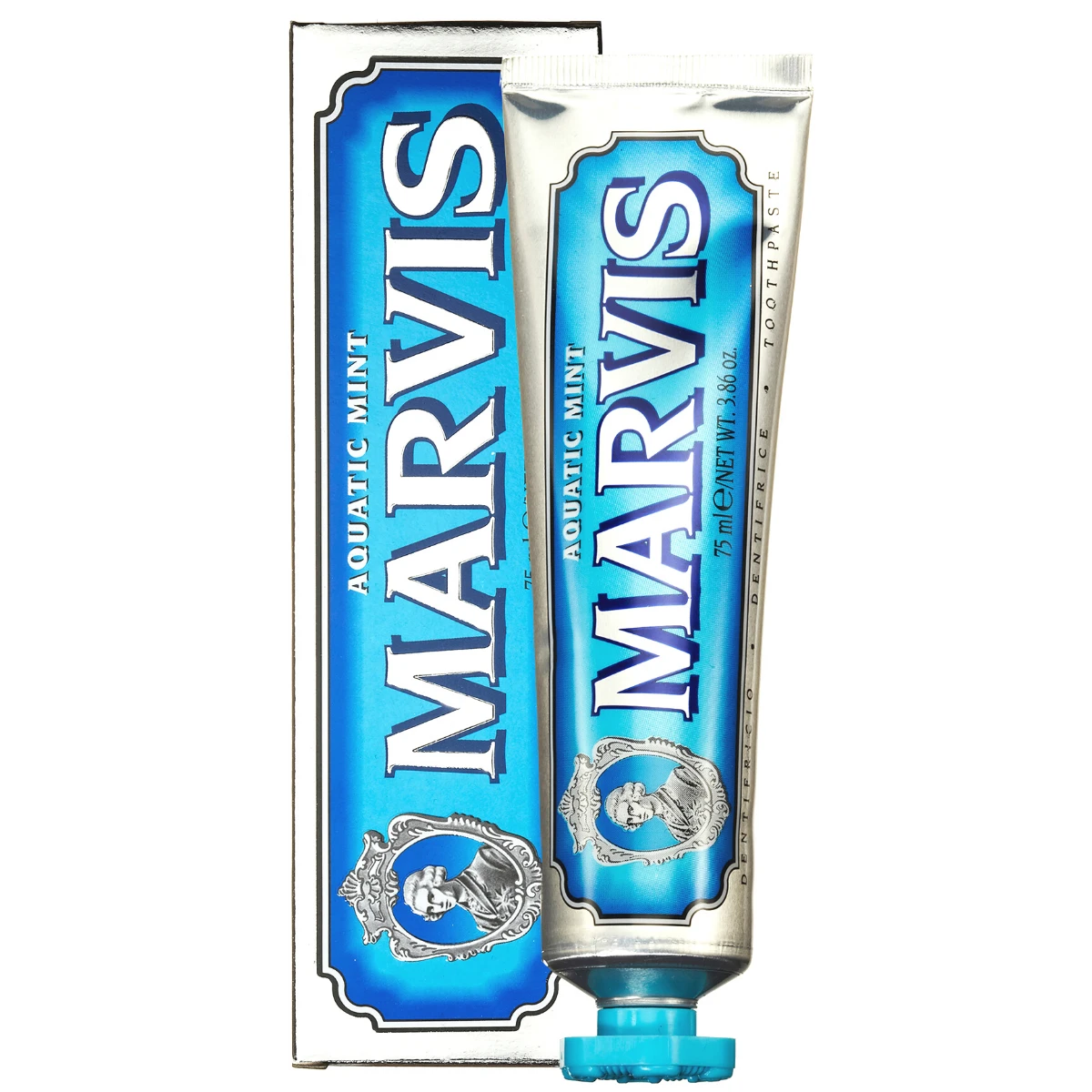 Marvis Toothpaste Aquatic Mint 3 Marvis Toothpaste Aquatic Mint - Image 3