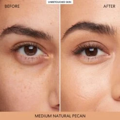 BareMinerals Complexion Rescue Brightening Concealer SPF 25 -Care Product Store bareMinerals Complexion Rescue Brightening Concealer SPF 25 Medium Natural Pecan Before After
