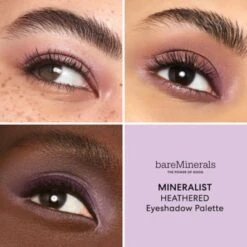 BareMinerals Mineralist Heathered Eyeshadow Palette -Care Product Store bareMinerals Mineralist Heathered Eyeshadow Palette On Eyes