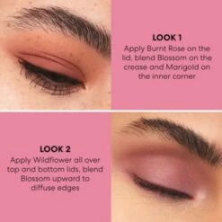 BareMinerals Mineralist Rosewood Eyeshadow Palette -Care Product Store bareMinerals Mineralist Rosewood Eyeshadow Palette On Eyes 2