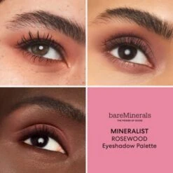 BareMinerals Mineralist Rosewood Eyeshadow Palette -Care Product Store bareMinerals Mineralist Rosewood Eyeshadow Palette On Eyes