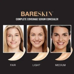 Bare Minerals BareSkin Complete Coverage Serum Concealer -Care Product Store bareskin Complete Coverage Serum Concealer All Swatches