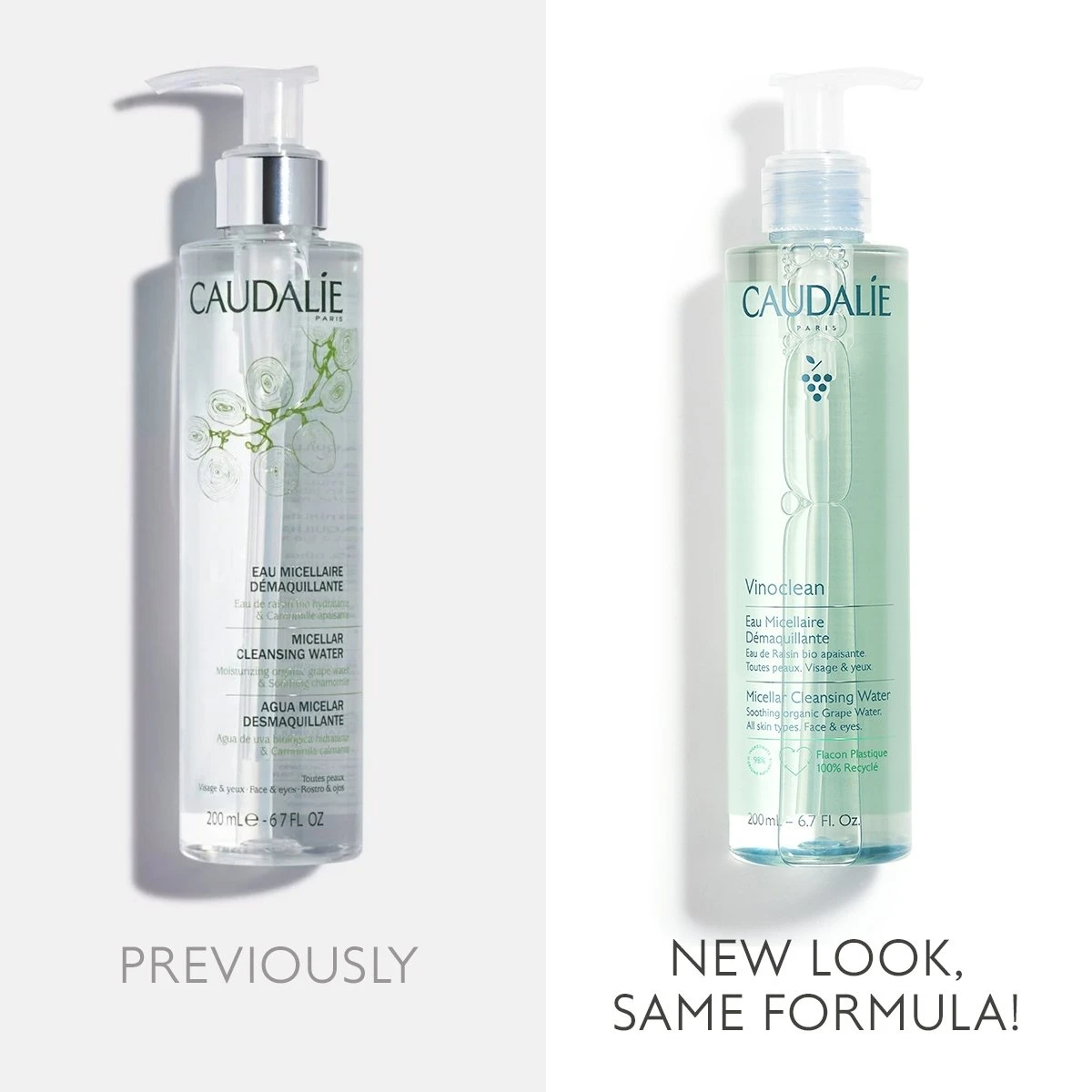 Caudalie Vinoclean Micellar Cleansing Water 3 Caudalie Vinoclean Micellar Cleansing Water - Image 3