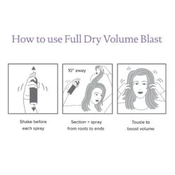 Living Proof Full Dry Volume Blast -Care Product Store living proof full dry volume blast howto