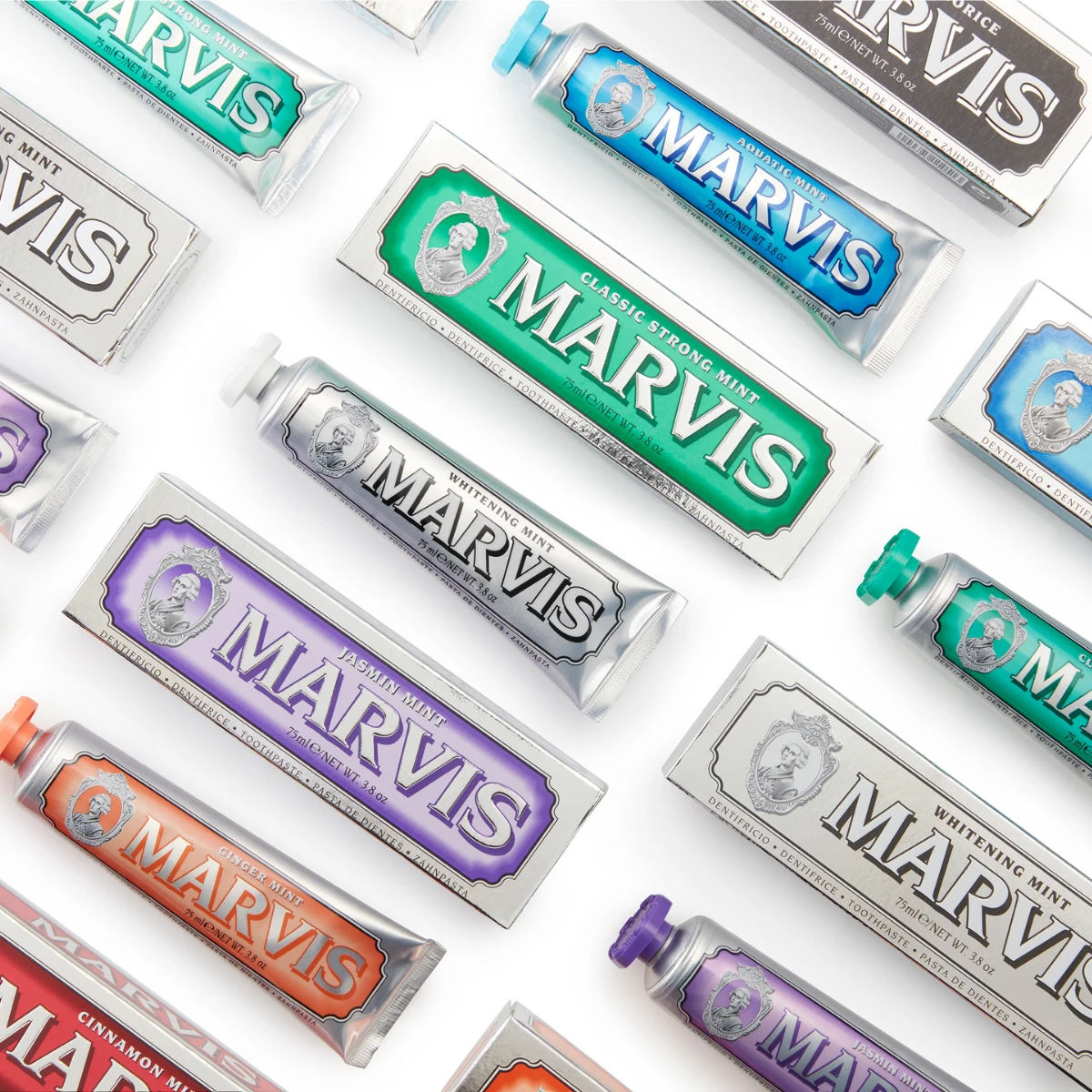 Marvis Toothpaste Aquatic Mint 2 Marvis Toothpaste Aquatic Mint - Image 2