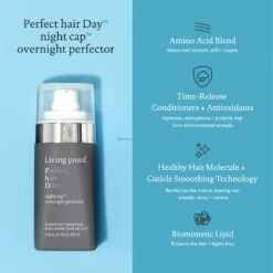 Living Proof Perfect Hair Day Night Cap Overnight Perfector -Care Product Store perfect hair day night cap overnight protector key ingredients