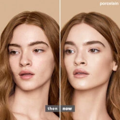 Becca Ultimate Coverage 24 Hour Foundation -Care Product Store porcelain before after